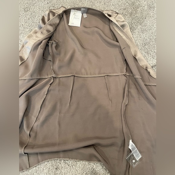 Satin mini wrap dress - Picture 6 of 8